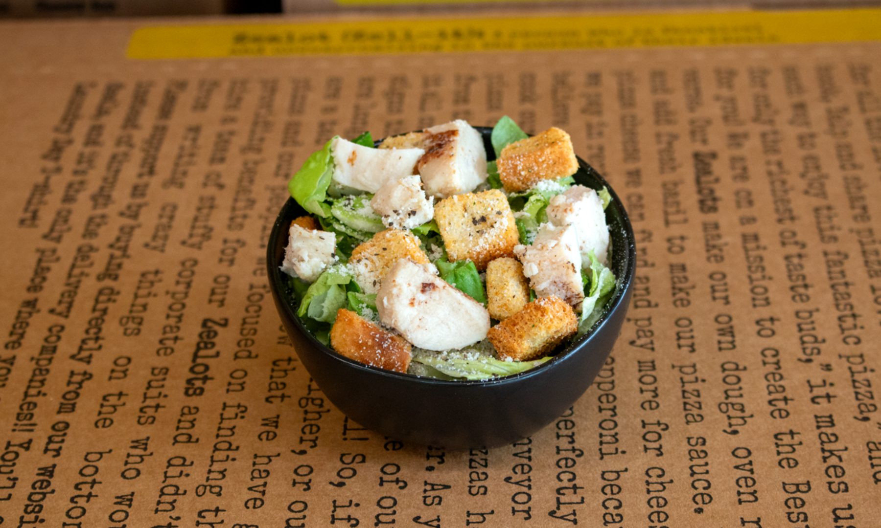 Side Chicken Caesar Salad