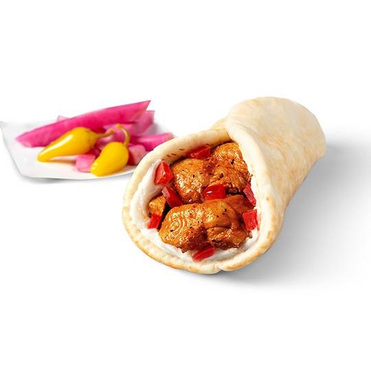 Chicken Kabob Wrap