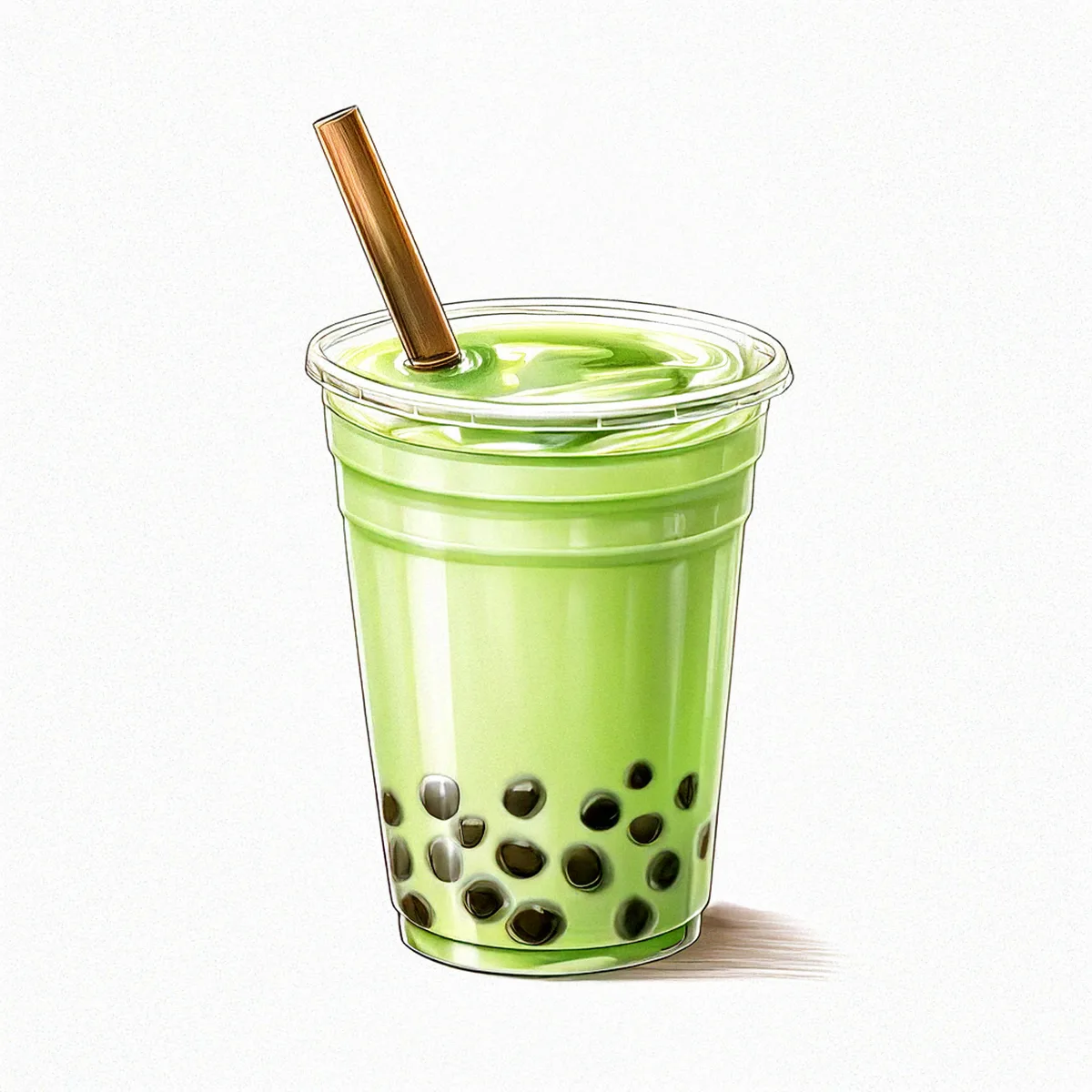 MATCHA MILK TEA