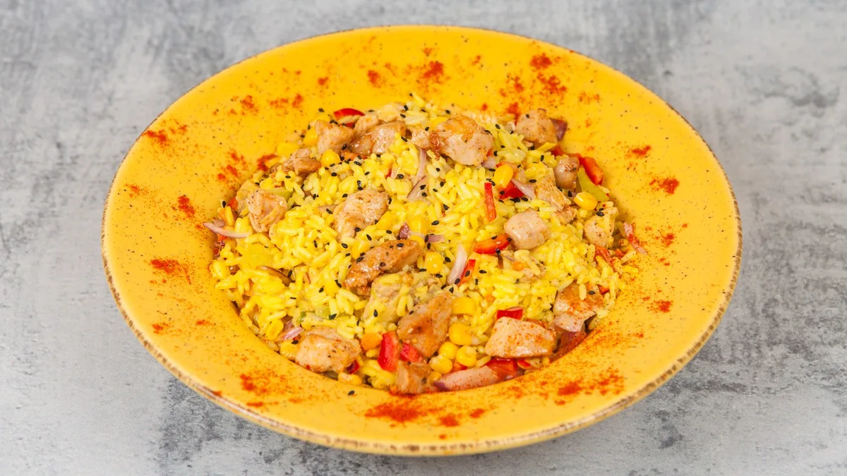 Paella  Salmón / Tuna