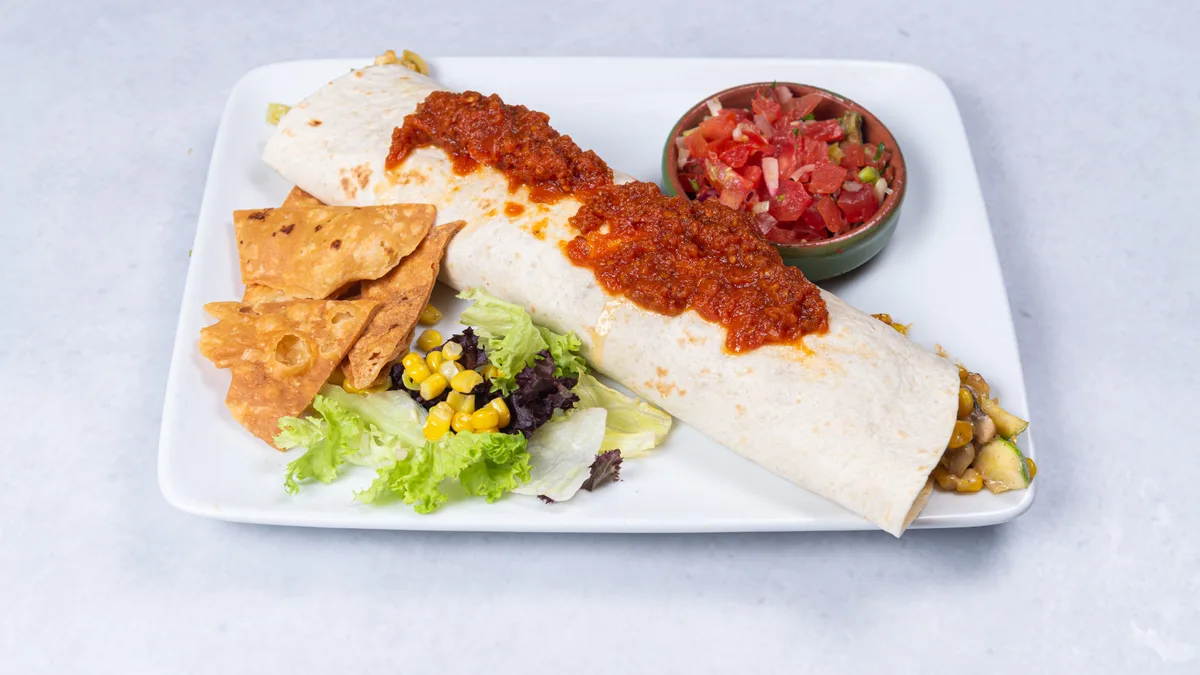 Burrito vegeterian