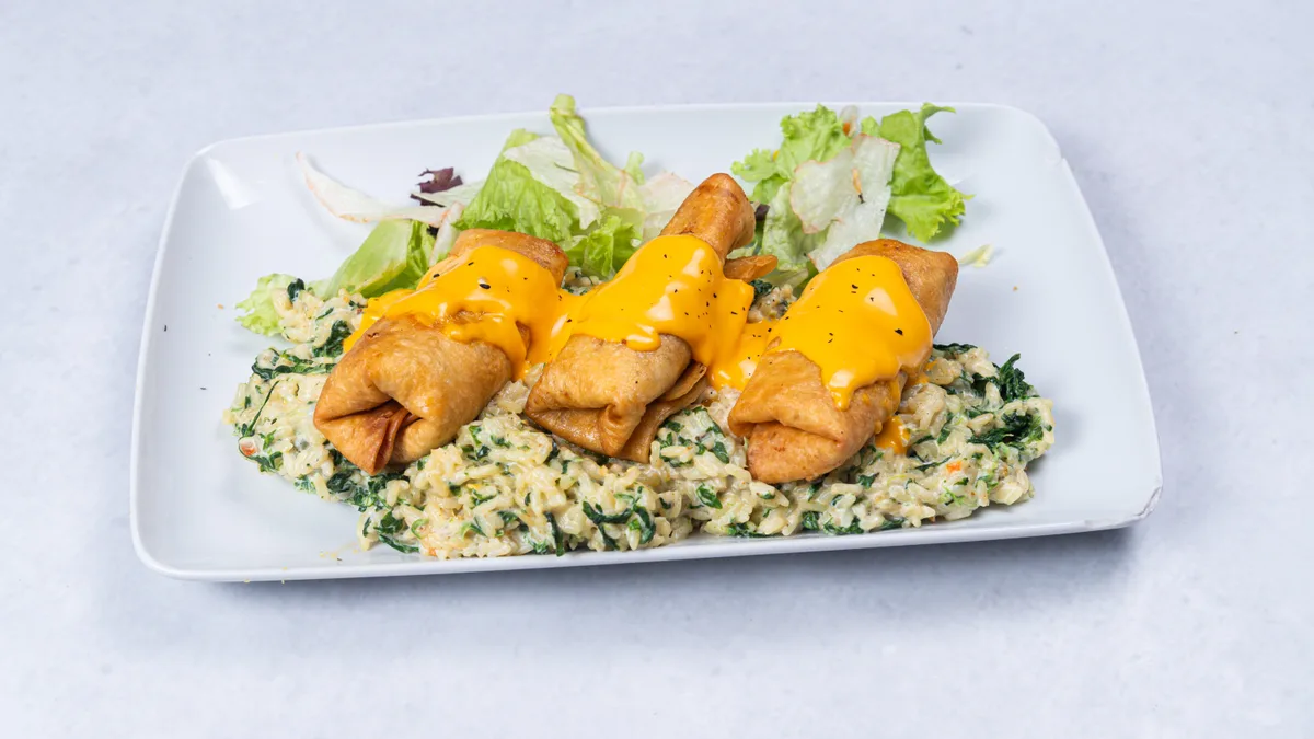 Chimichanga con carne