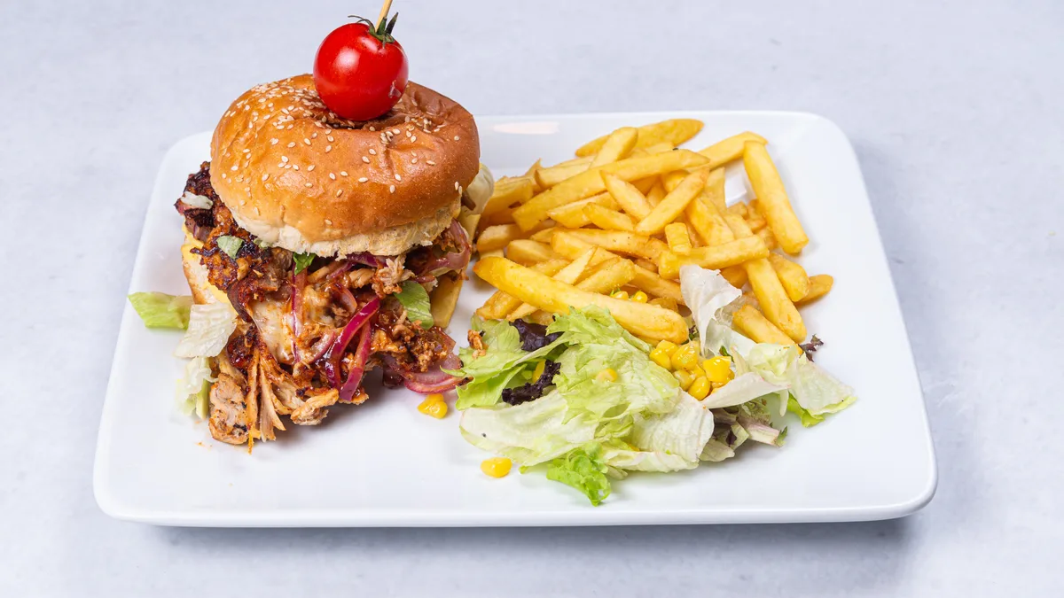 Hamburguesa con queso