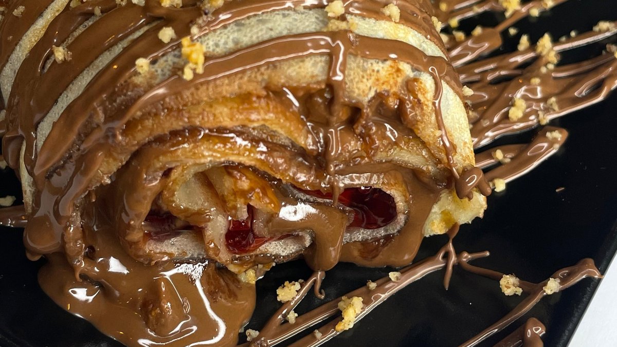Palačinka Ferrero i višnja