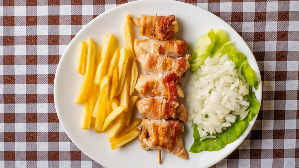 Rolovani pileci raznjic 200gr