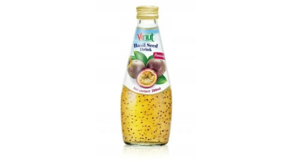 Napój Passion Fruit z nasionami bazylii 290ml