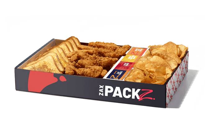 Chicken Fingerz and Tater Chips Zax Packz