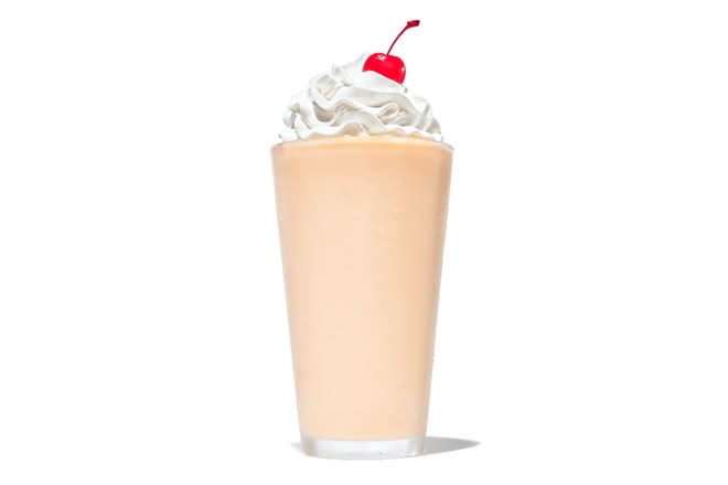 Peaches and Cream Milkshake