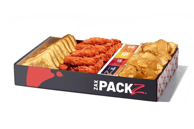 Sauced Fingerz and Tater Chips Zax Packz