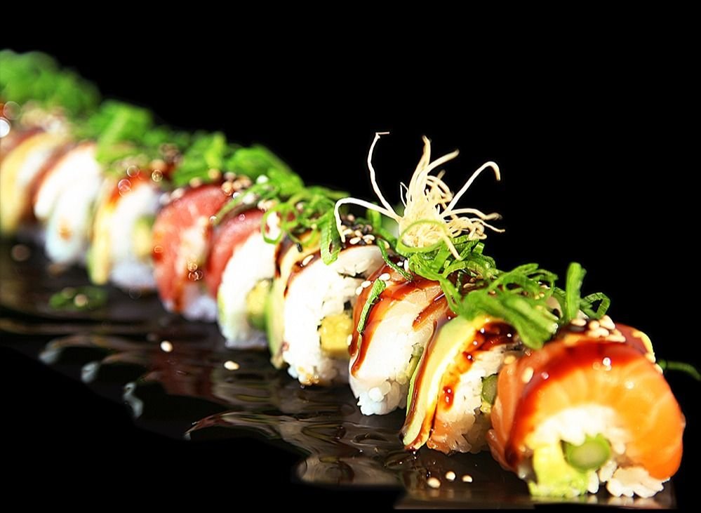 Crispy Rainbow Roll