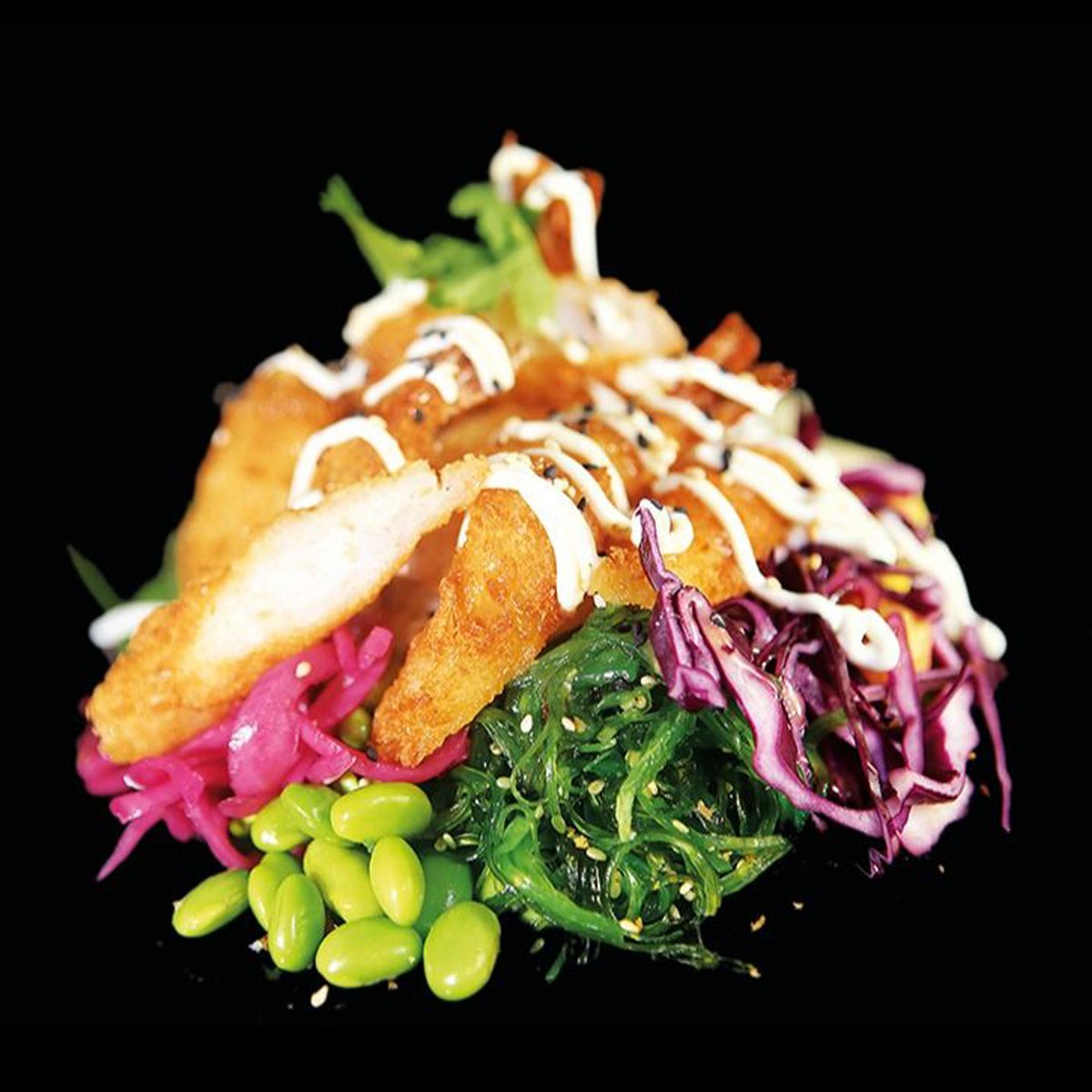 Tempura Poké Bowl