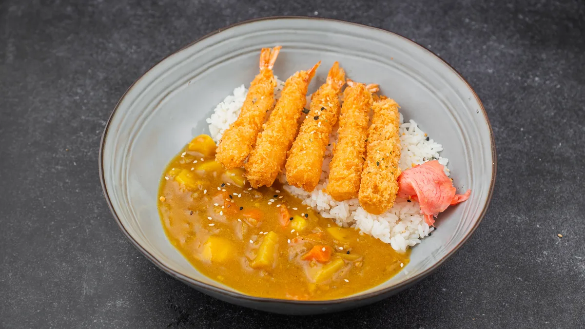 Shrimp Katsu Curry Bowl