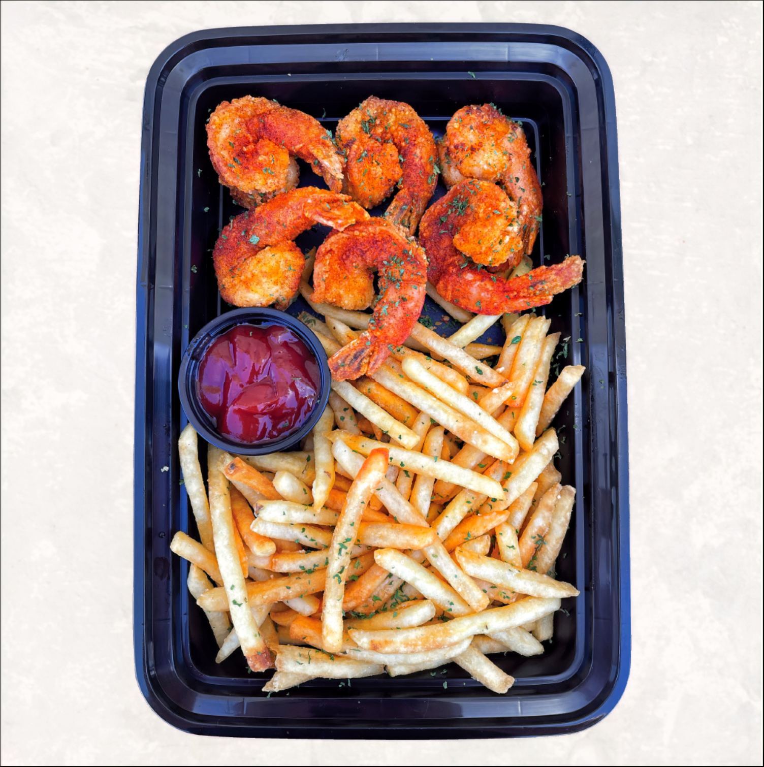 Crispy Fried Shrimp Combo