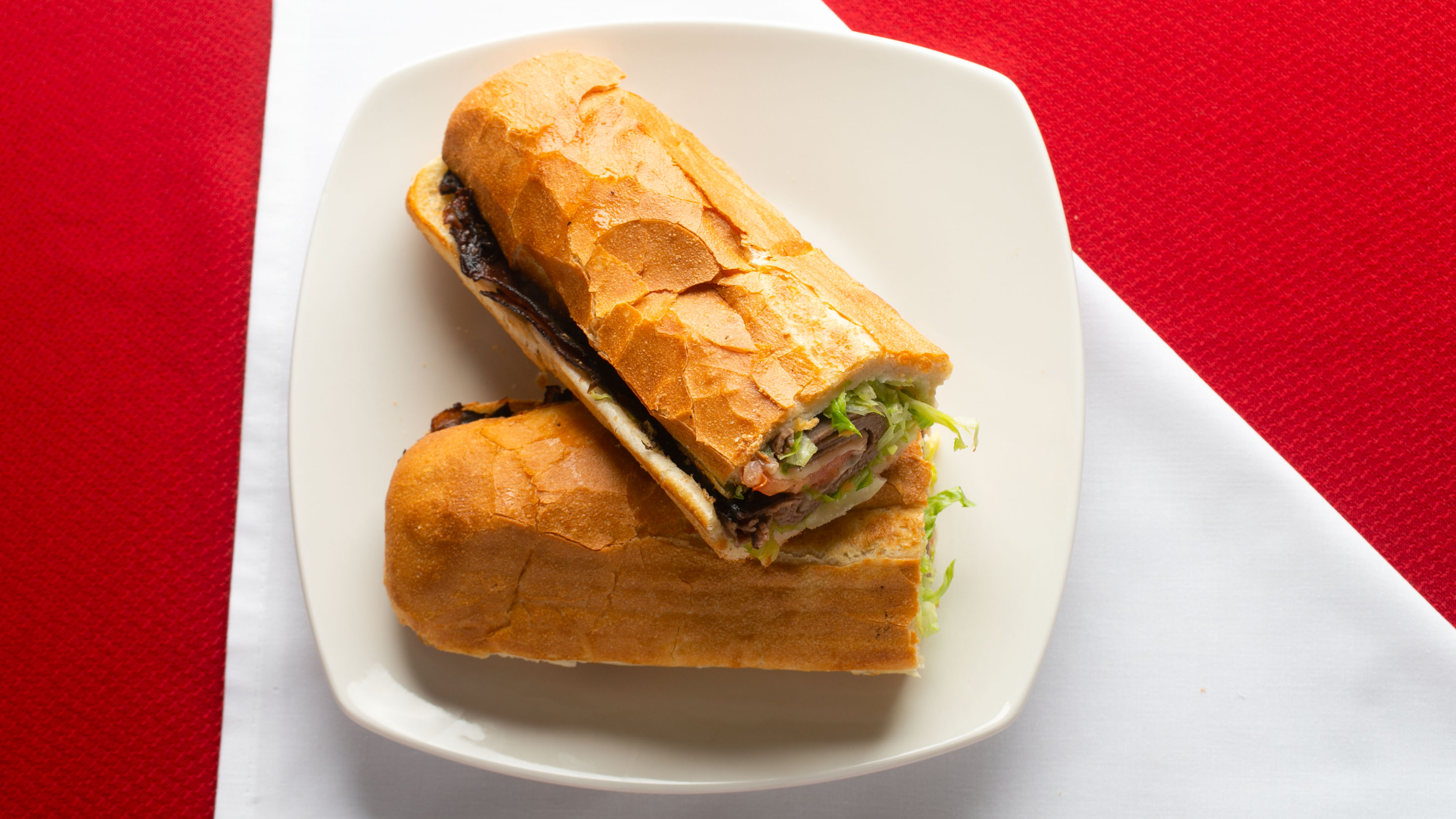 Roast Beef and Cheese (Half)