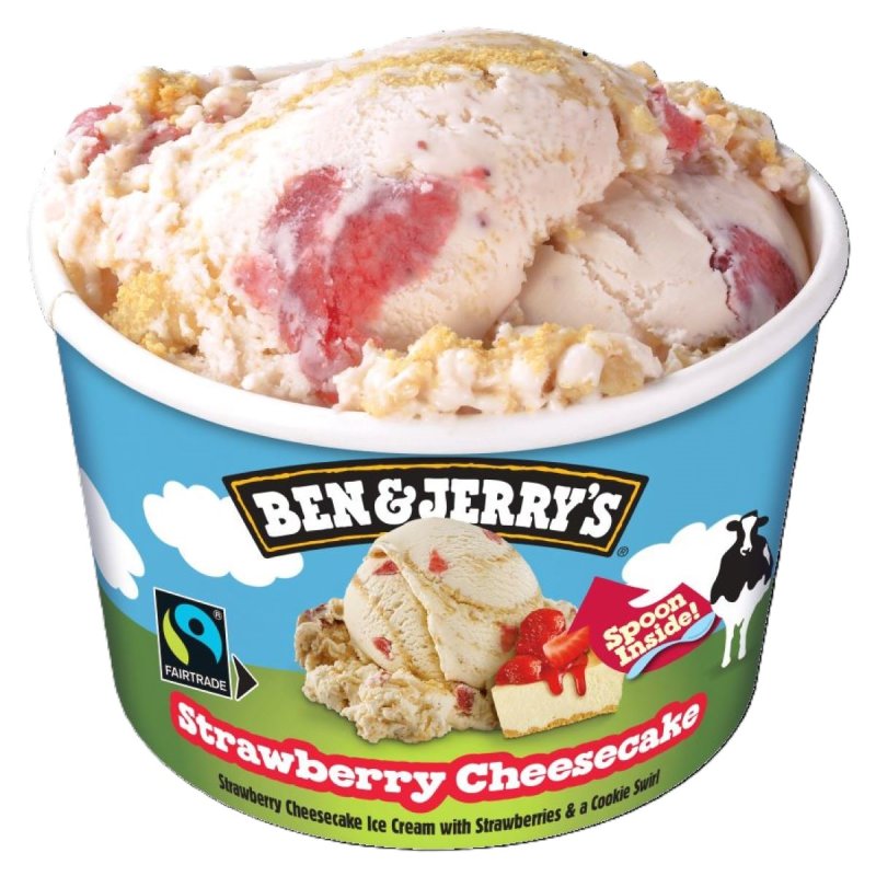 BenandJerry`s Strawberry Cheesecake