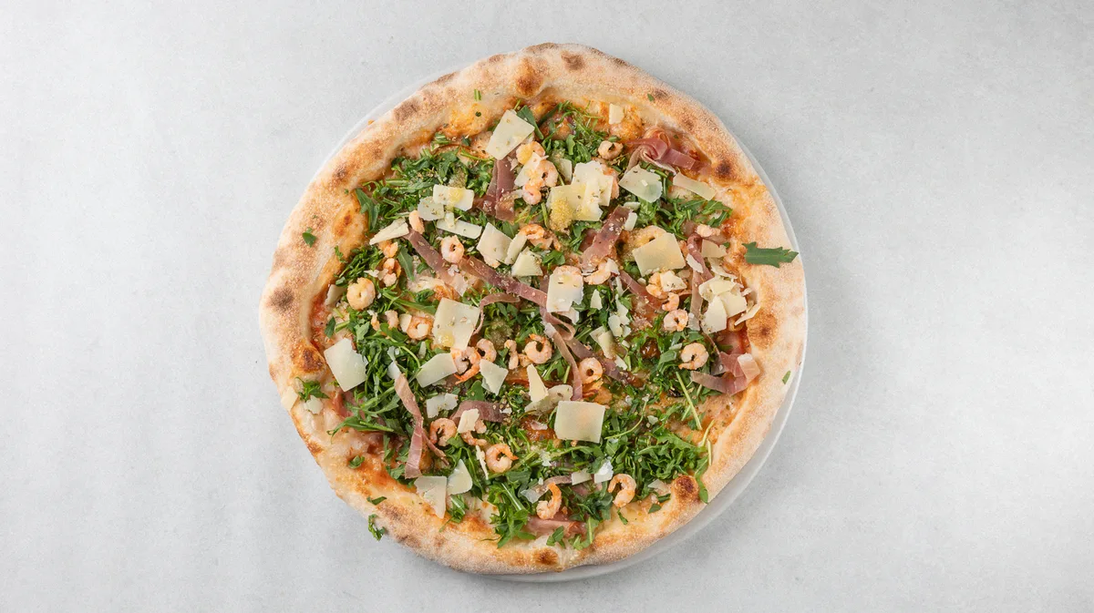 Pizza s kozicama