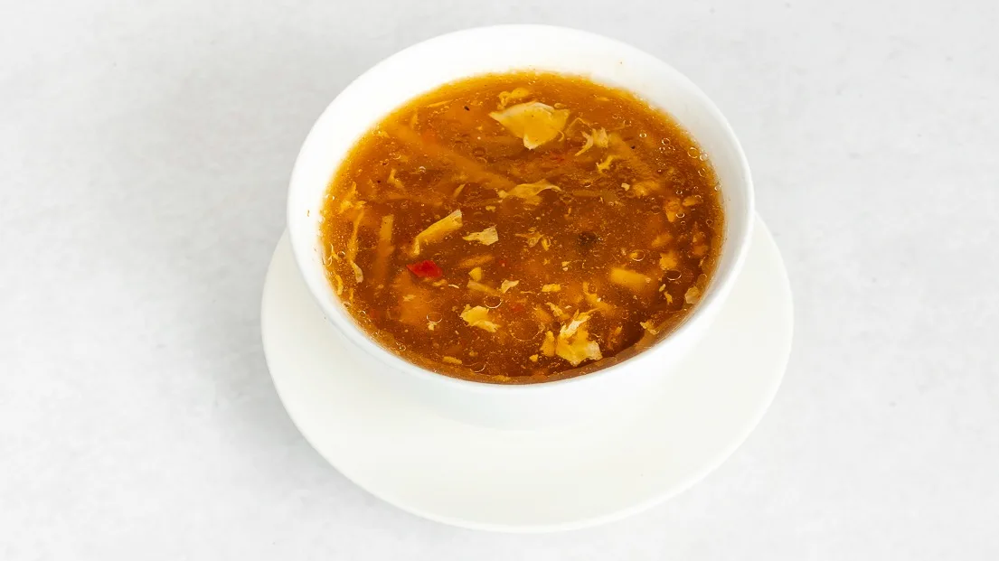 10. Kisla pekoča juha 酸辣汤