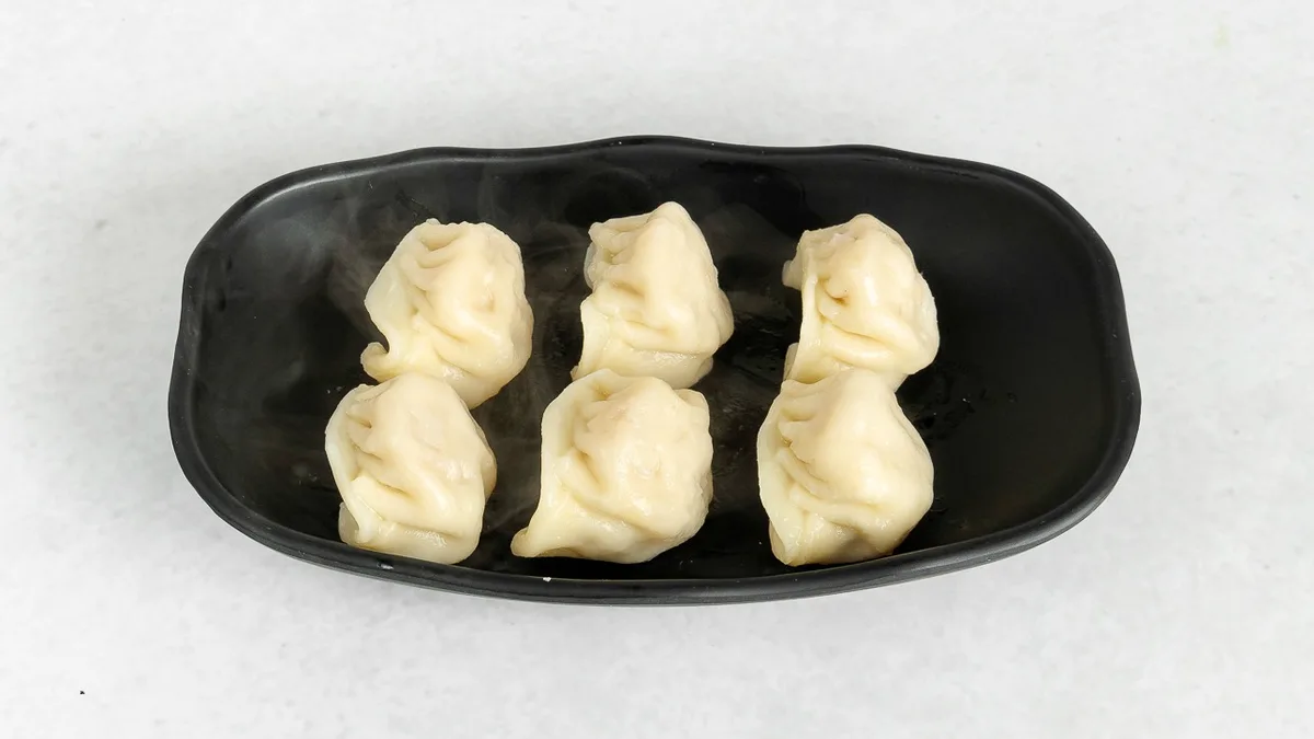 129w. Žlikrofi s svinjino (6 kosov) 水饺6 件