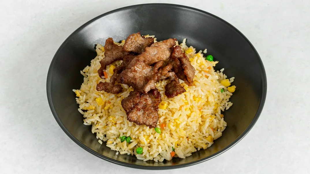 171. Pražen riž z govedino 牛肉炒饭
