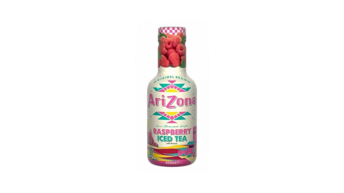 ARIZONA RASPBERRY ICED TEA 0.45l