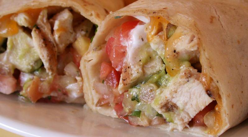 charbroiled chicken burrito