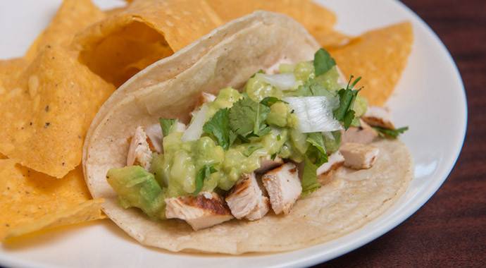 chicken street taco