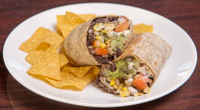 Grilled Veggie Burrito