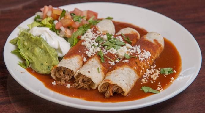 machaca enchilada
