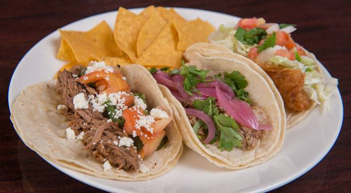 Three Street Taco Plate