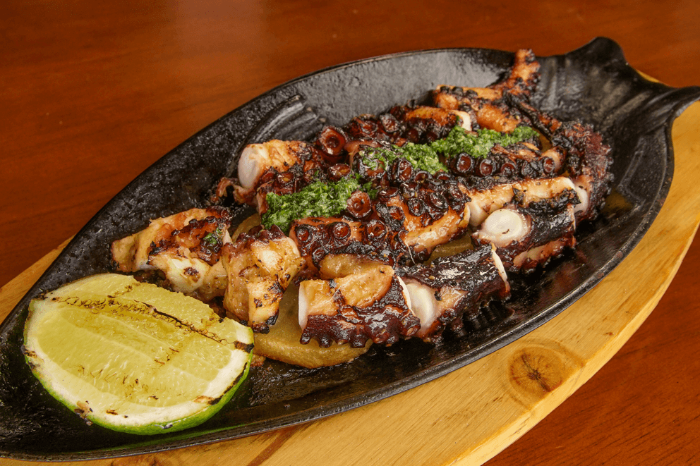 Pulpo a las Brasas