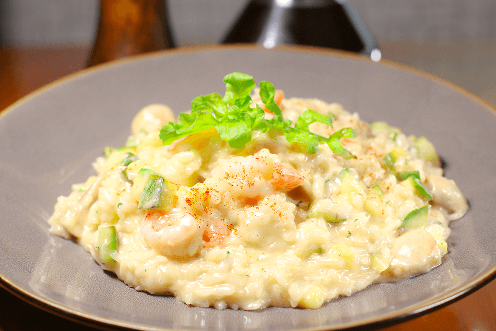Risotto de Camarones