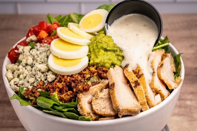 Chicken and Bacon Cobb Salad
