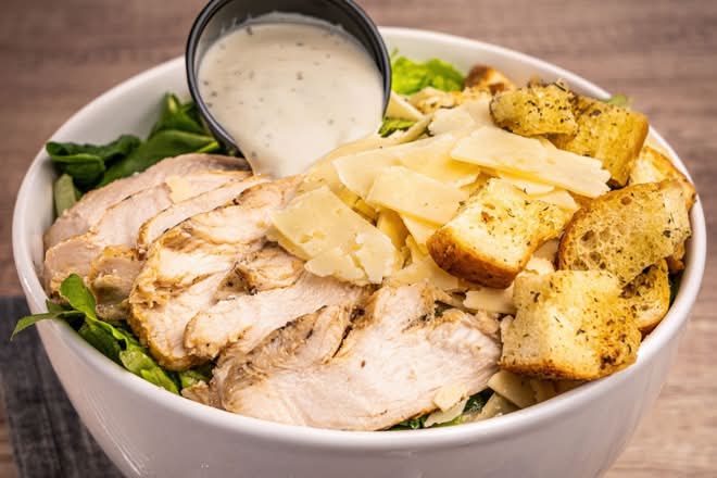 Lively Chicken Caesar Salad