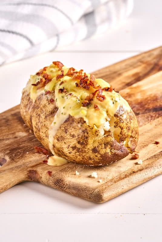 NEW! Broccoli Cheddar and Bacon Spud