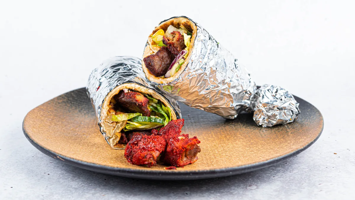 Lam Tikka Wrap