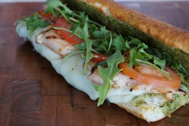 Hot Chicken Pesto