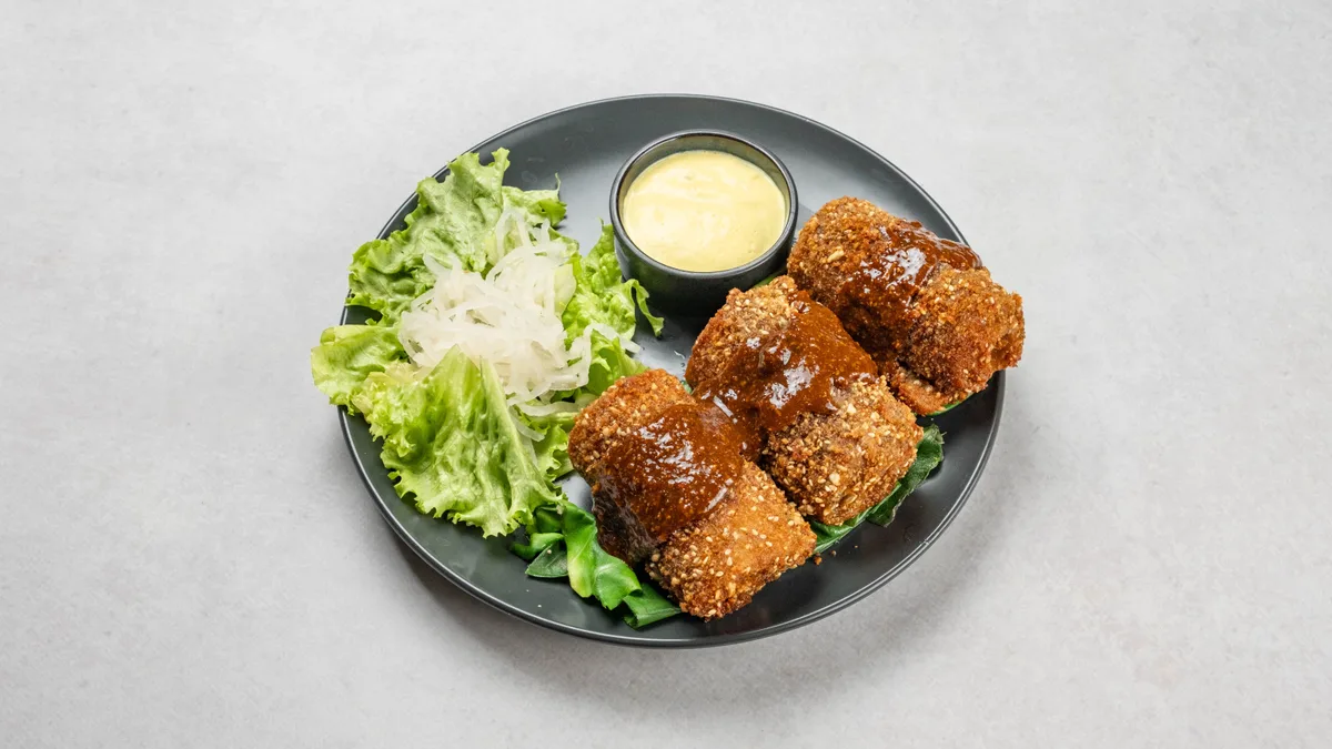 Seitan cordon bleu