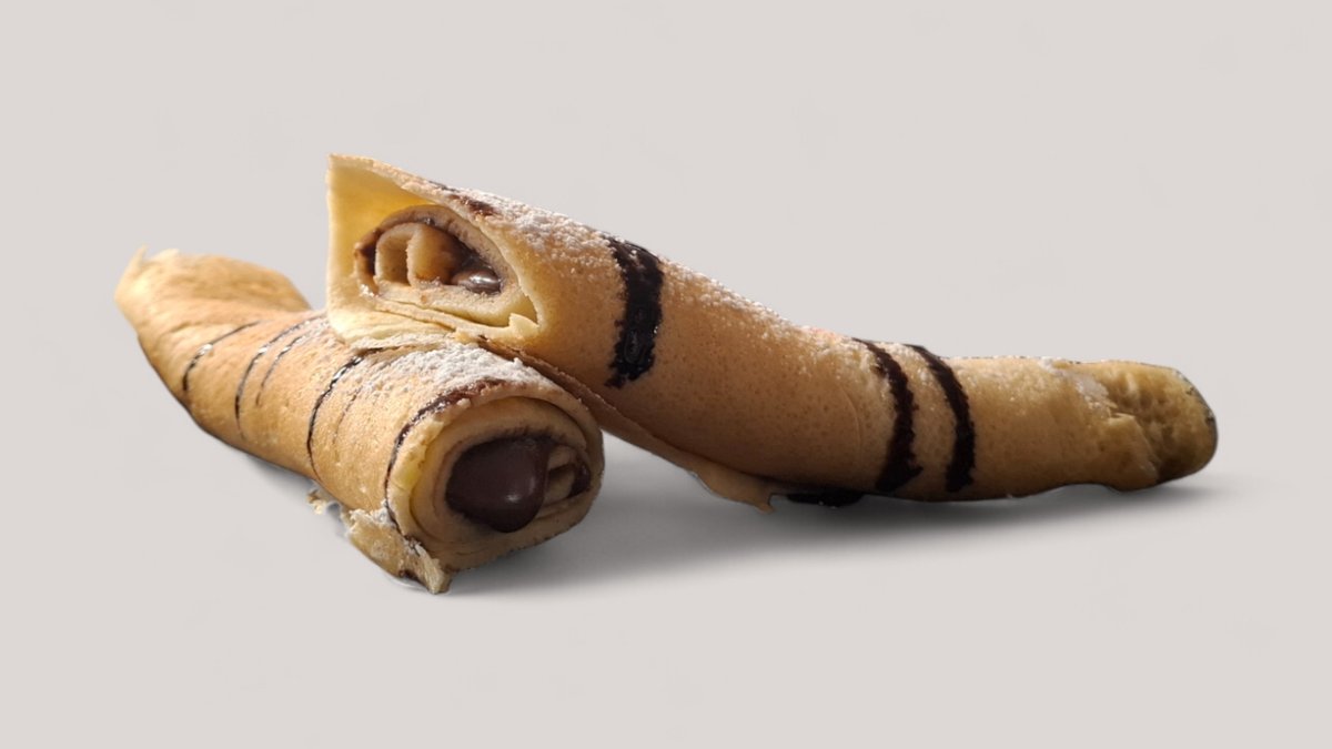 Gesztenyepürés-nutellás óriás palacsinta