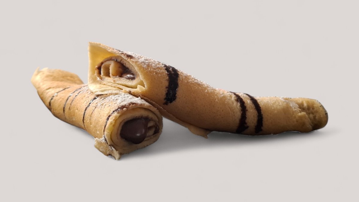 Túrós-nutellás óriás palacsinta