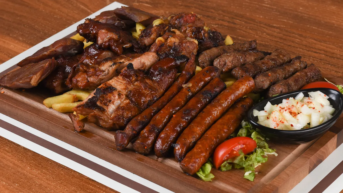 Gredino mešano meso za dve osobe