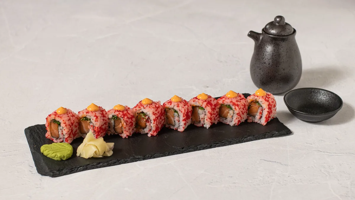 Spicy Salmon Rolls