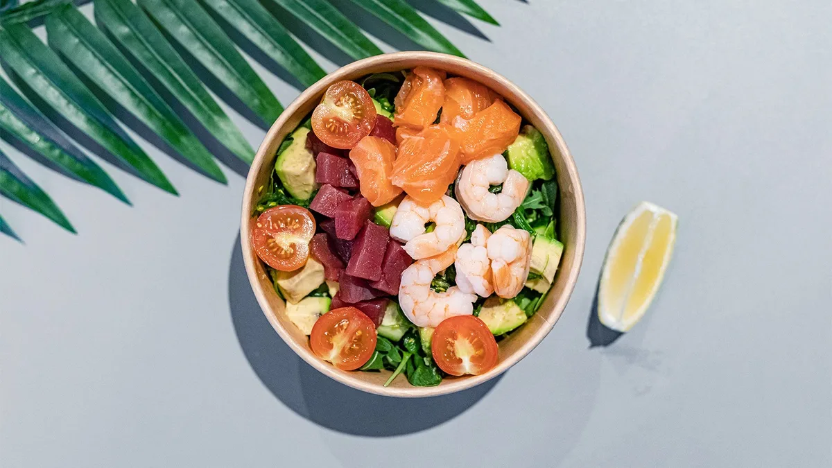 Sashimi Salad